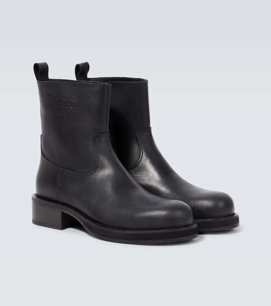 Acne Studios Leather ankle boots