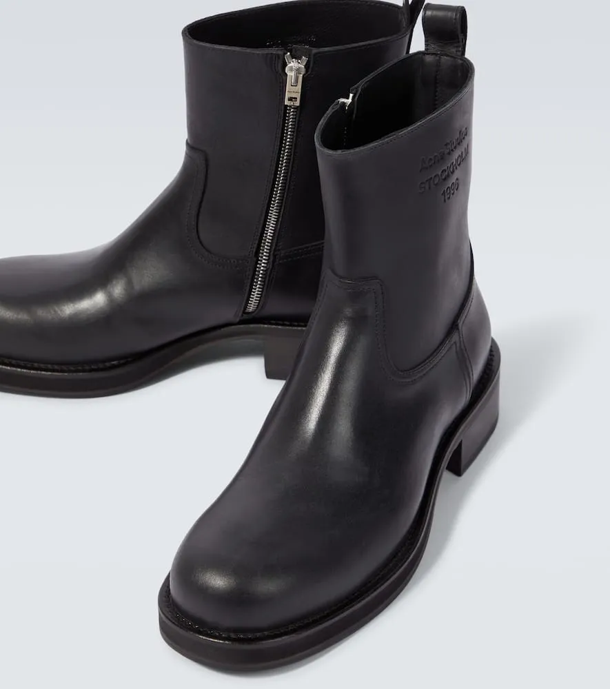 Acne Studios Leather ankle boots
