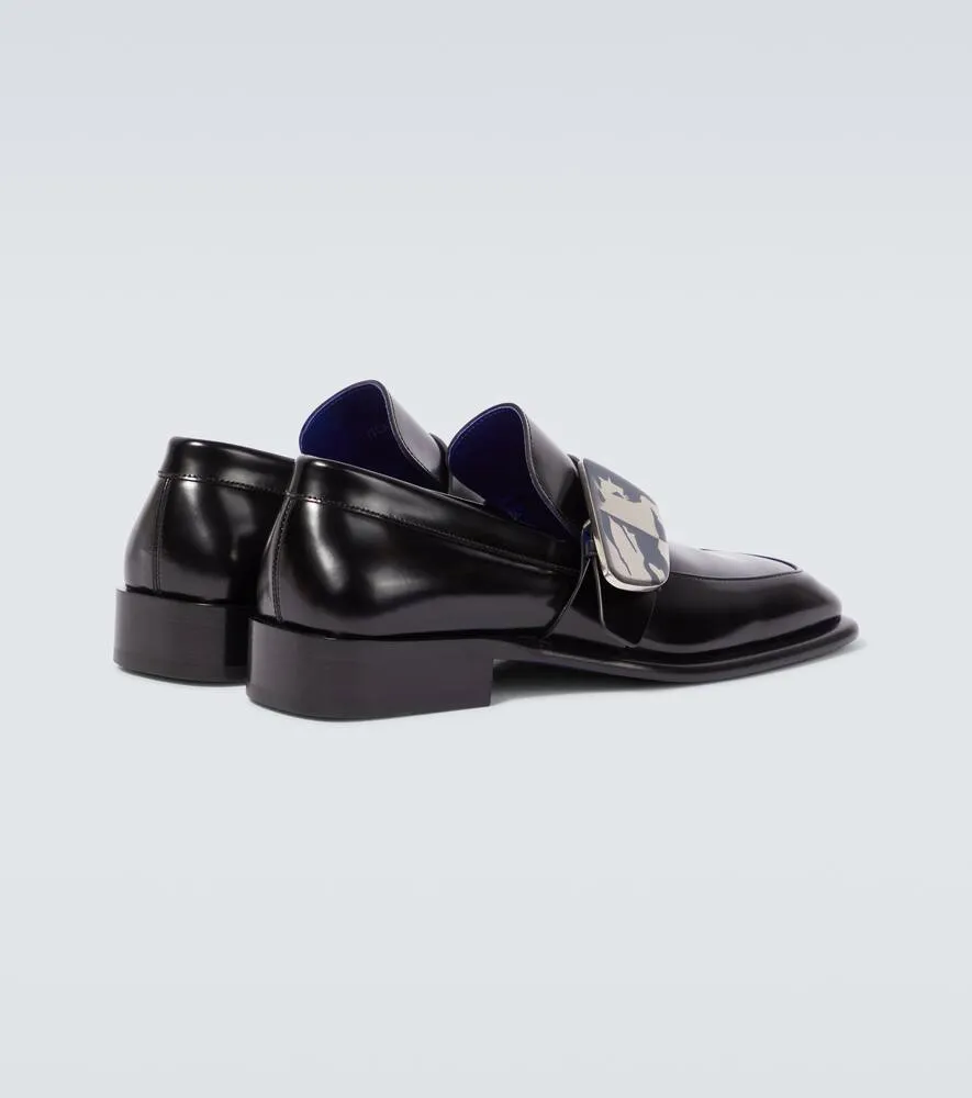 Burberry EKD leather loafers