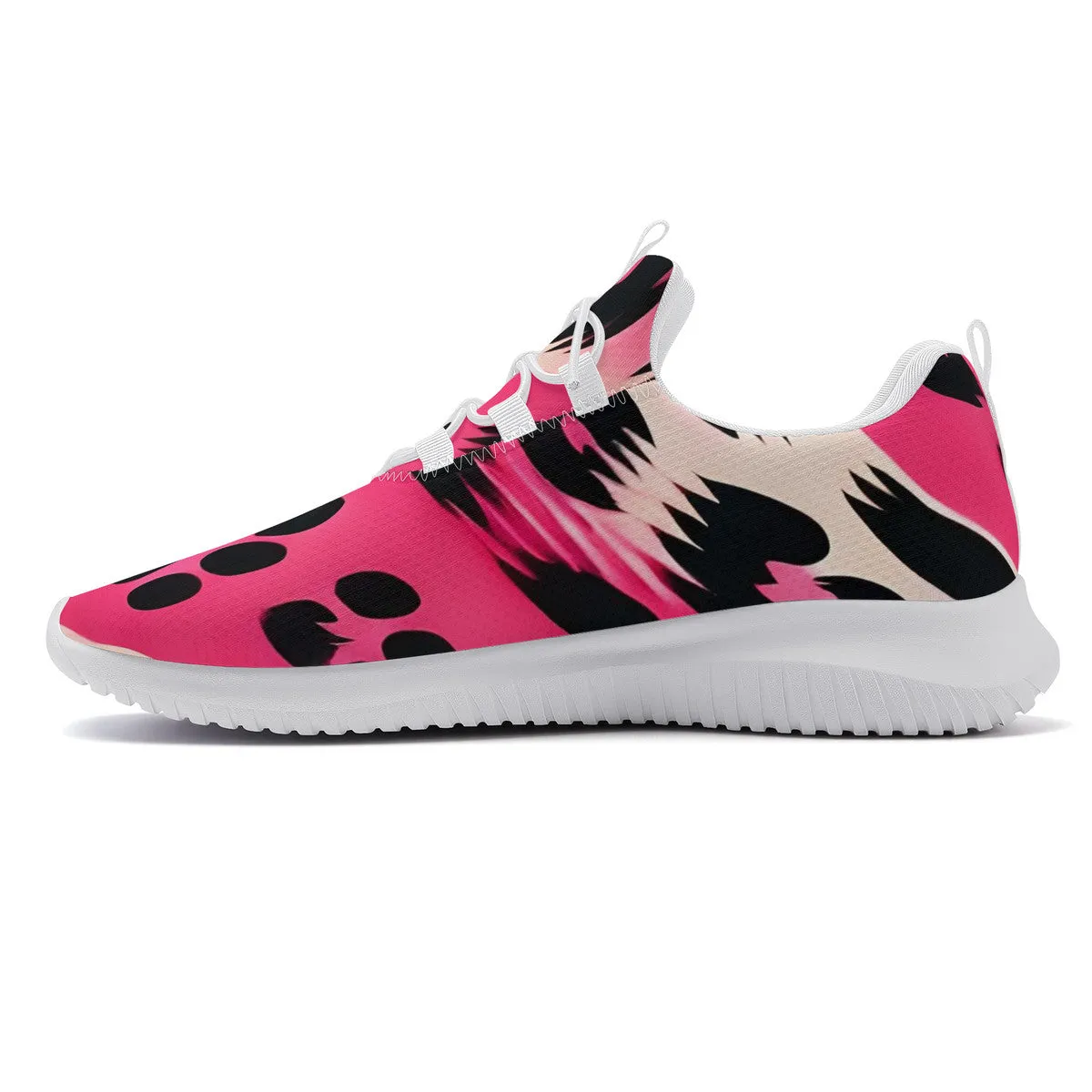 Cheetah Women's Lace Up Runing Shoes