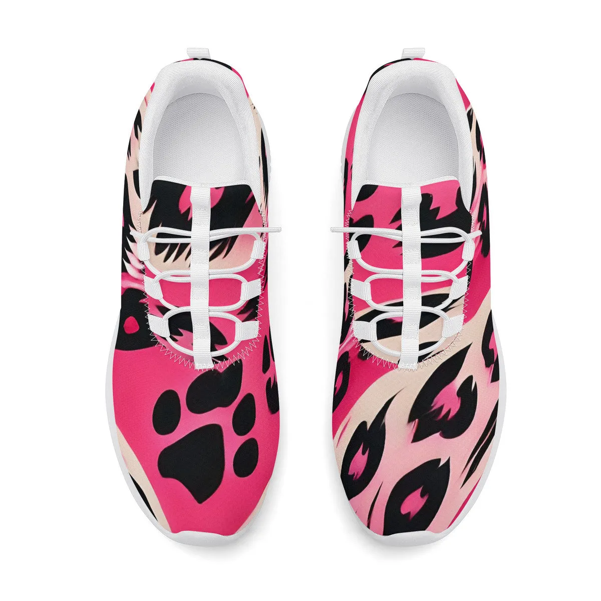 Cheetah Women's Lace Up Runing Shoes