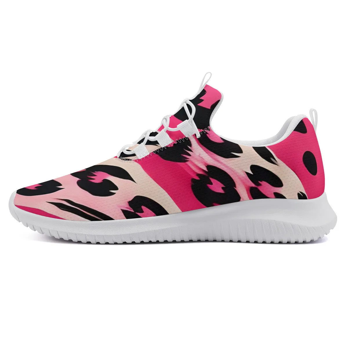 Cheetah Women's Lace Up Runing Shoes