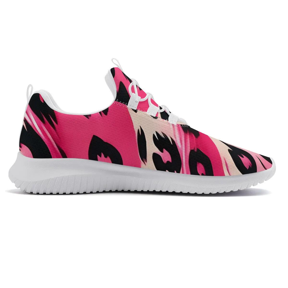 Cheetah Women's Lace Up Runing Shoes