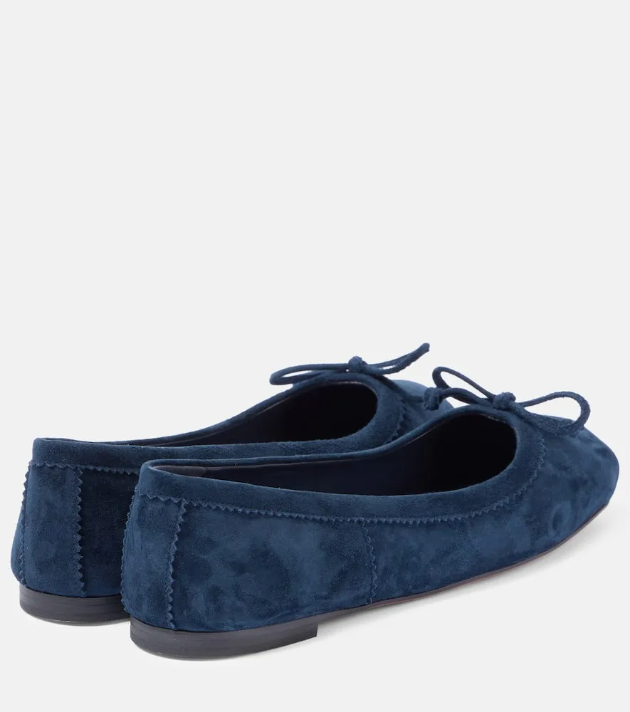 Christian Louboutin Mamadrague suede ballet flats