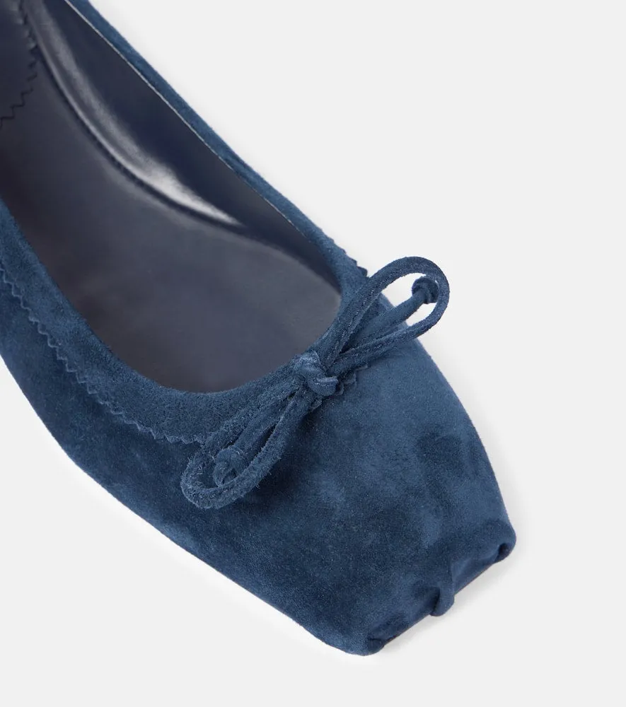 Christian Louboutin Mamadrague suede ballet flats