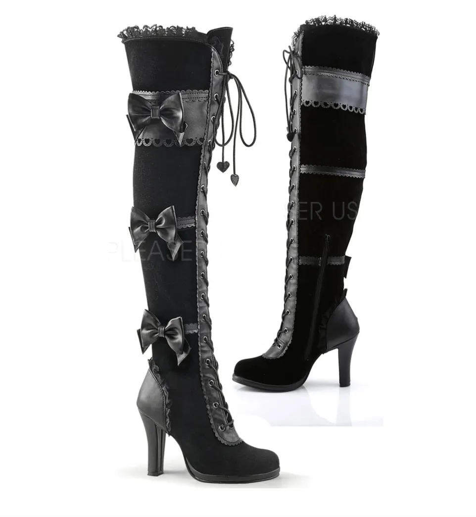 Citrusy Thigh High Boots