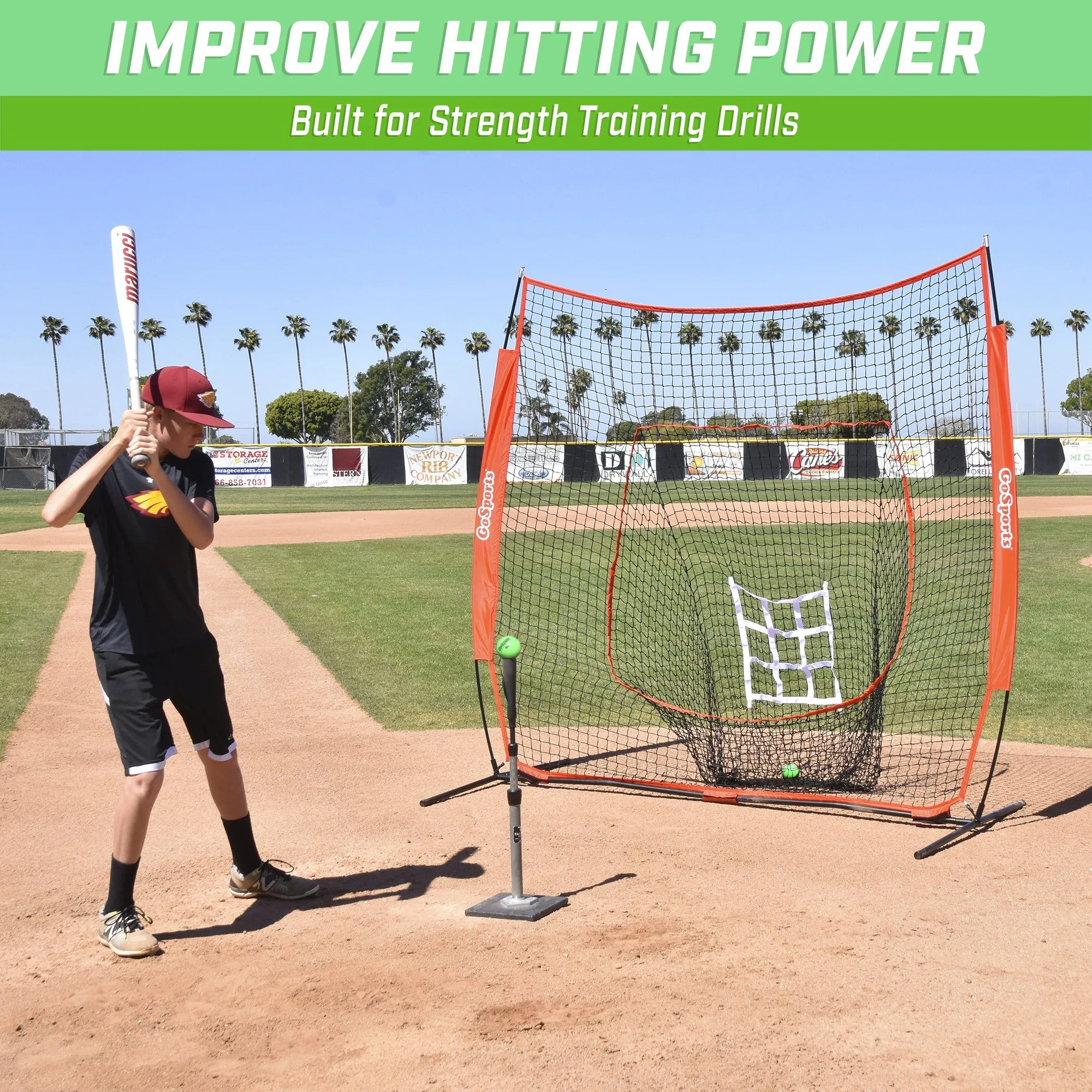 GoSports 2.8" Weighted Training Baseballs