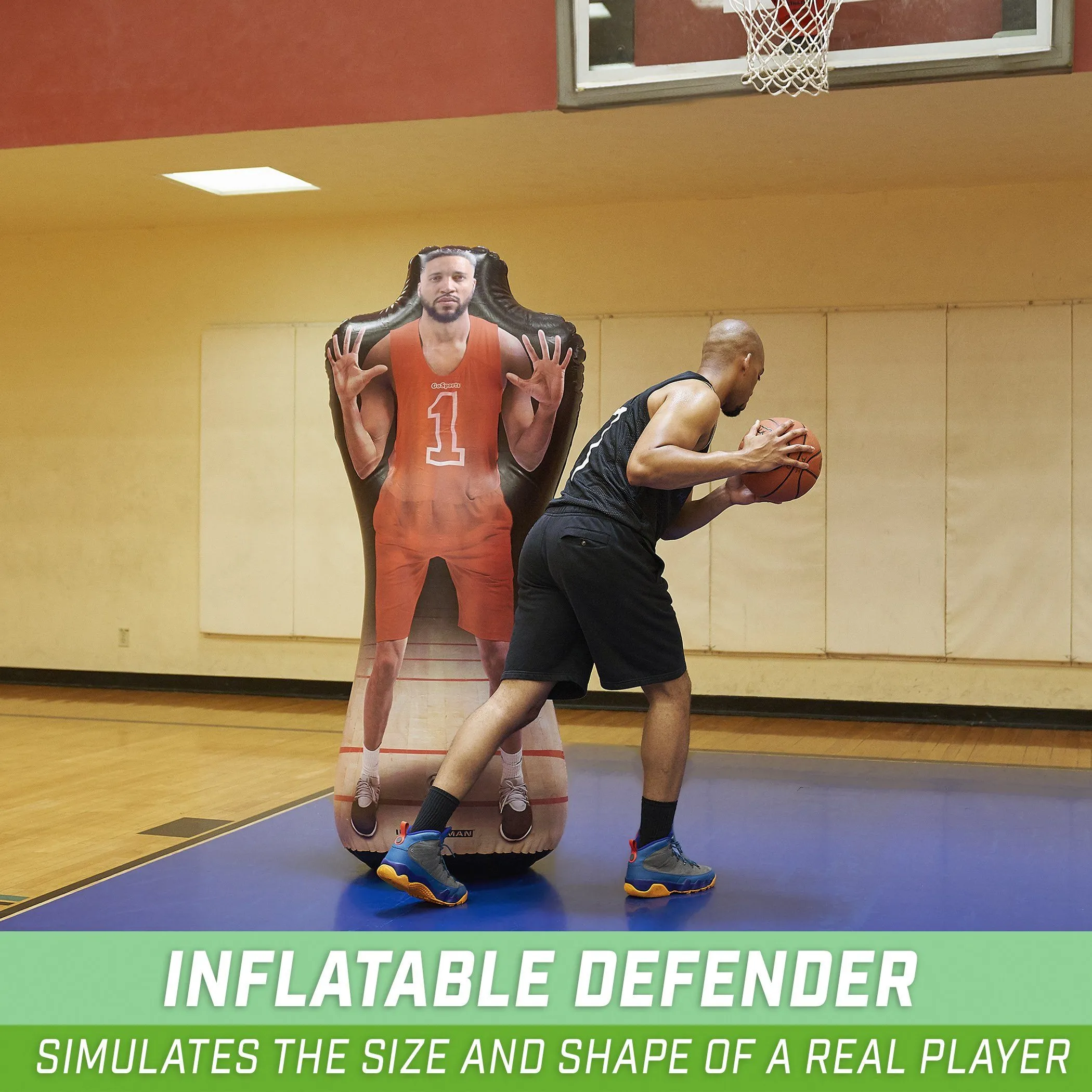 GoSports Inflataman Basketball Defender Training Aid