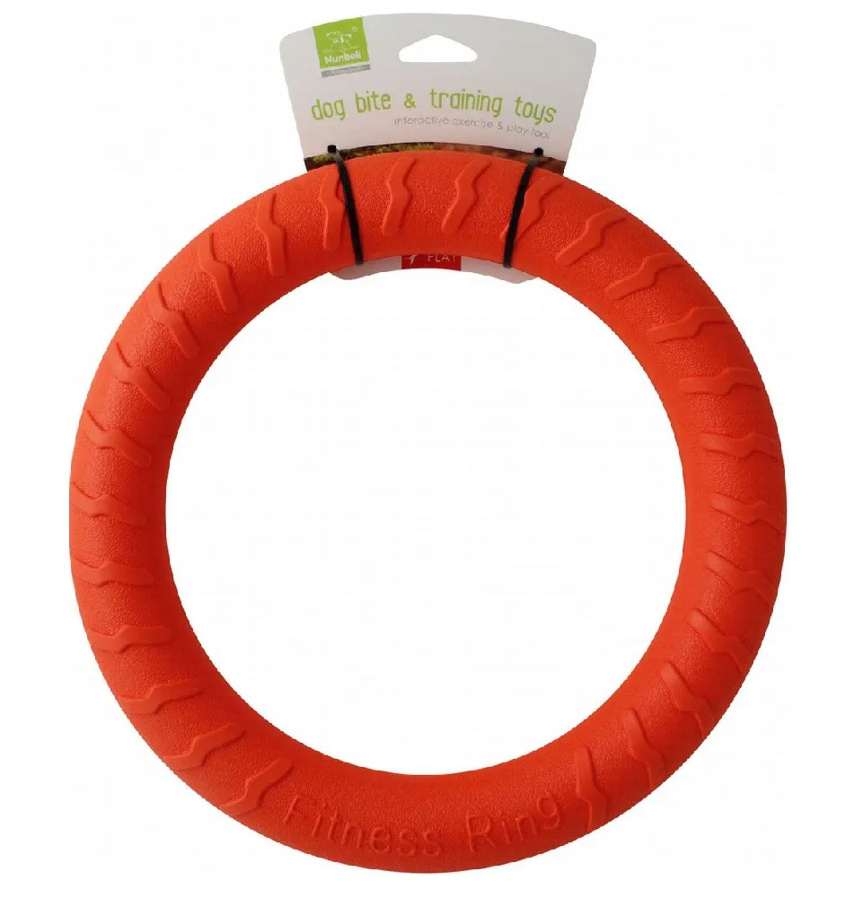 Medium 20cm Lightweight Dog Toy Chew Durable Floating Training Ring for Chewers Pet