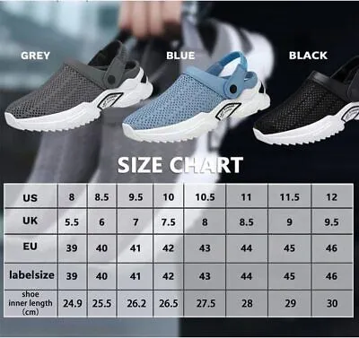 Men's Orthopedic Hollow-Out Summer Sandals Mesh Slippers Anti-Slip Sandals