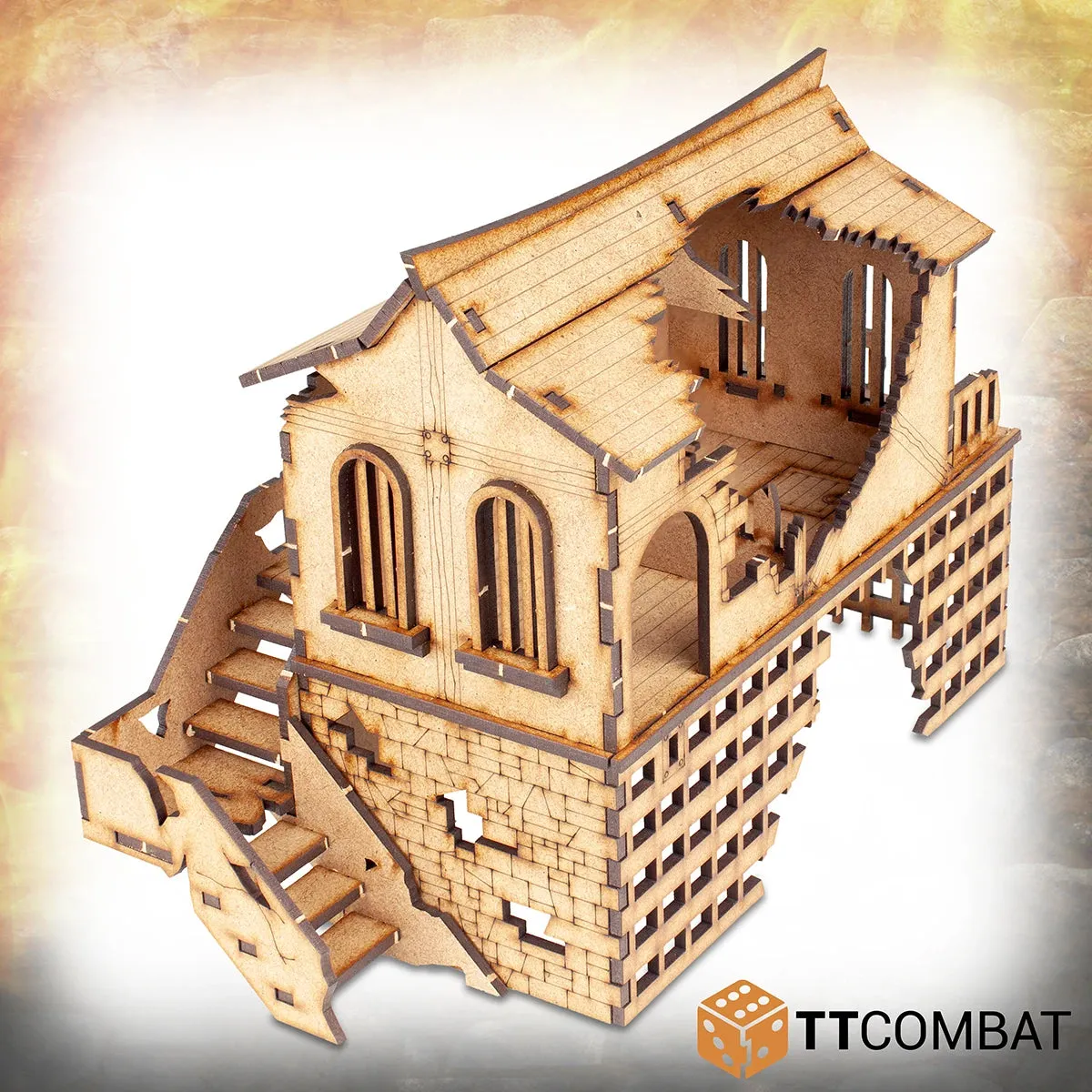 Rotten Stockade - Savage Domain Tabletop Scenery
