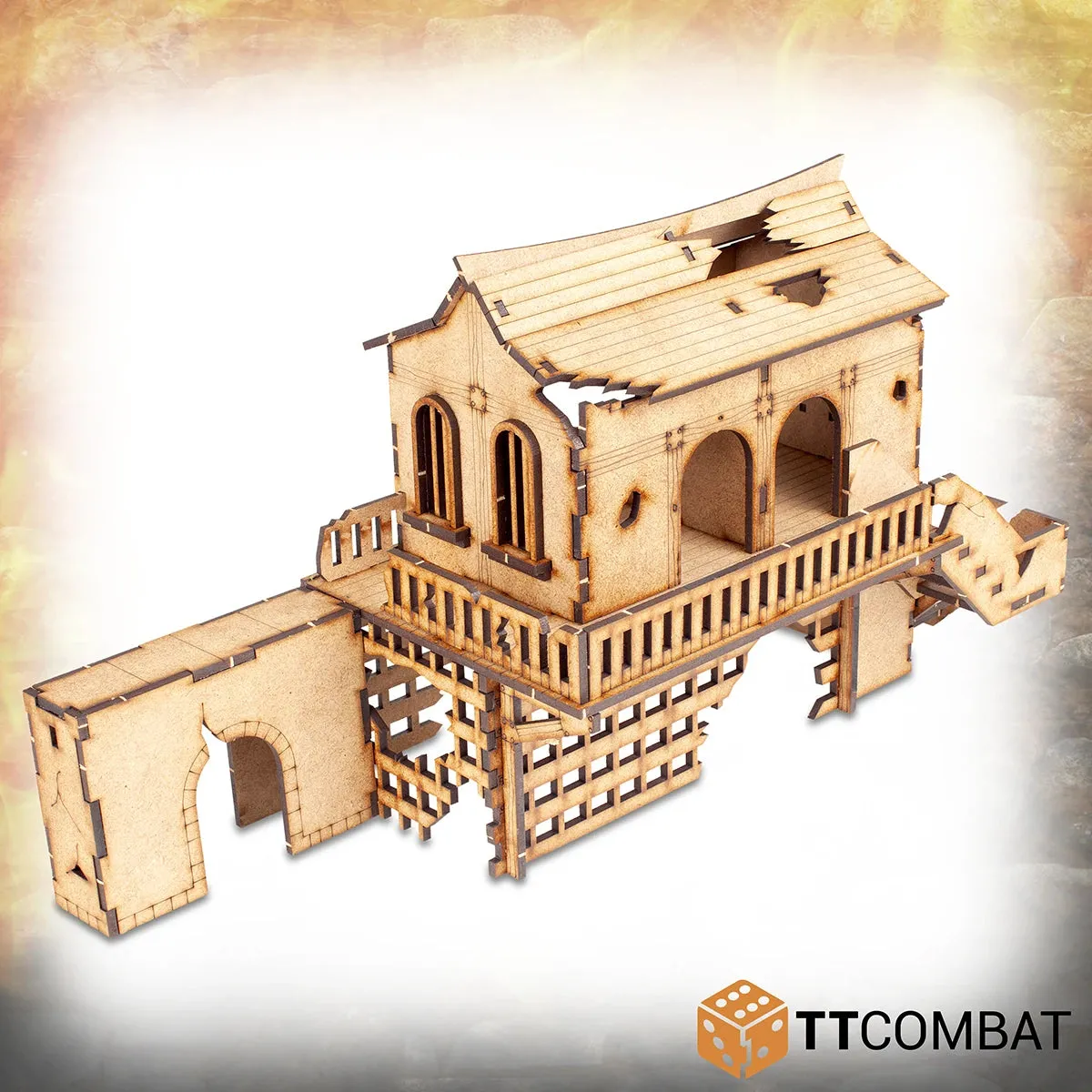 Rotten Stockade - Savage Domain Tabletop Scenery
