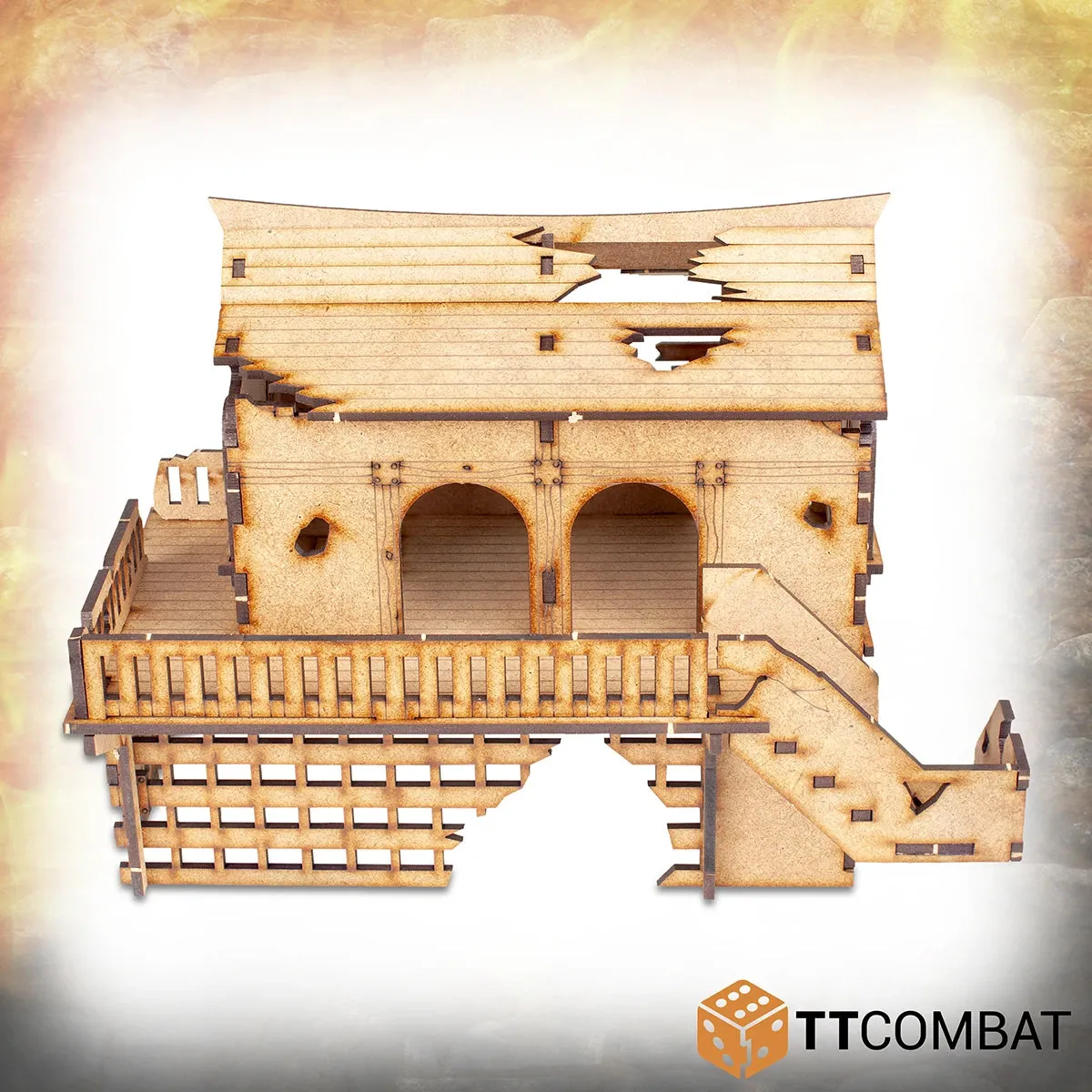 Rotten Stockade - Savage Domain Tabletop Scenery