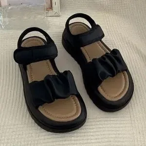 Sports Summer New Roman Sandals For Women Wear Thick Soles