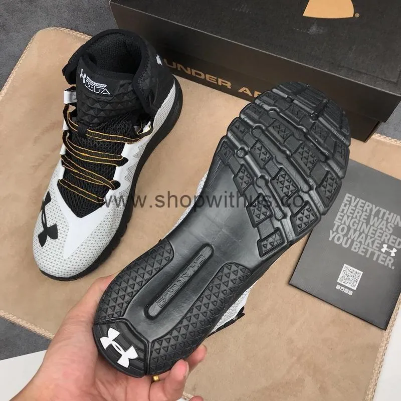 Under Armour x Project Rock Delta Training Shoes - Delta White/Black