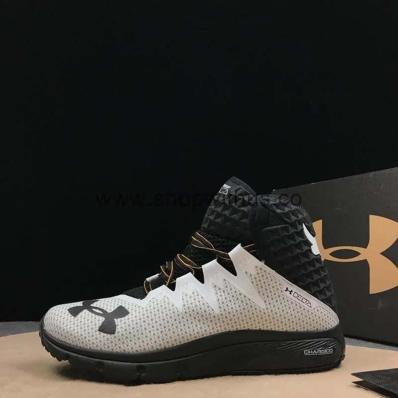 Under Armour x Project Rock Delta Training Shoes - Delta White/Black