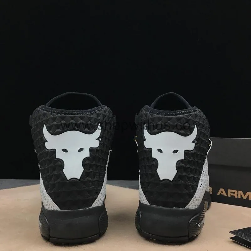 Under Armour x Project Rock Delta Training Shoes - Delta White/Black