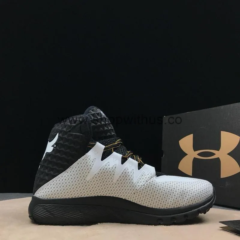 Under Armour x Project Rock Delta Training Shoes - Delta White/Black