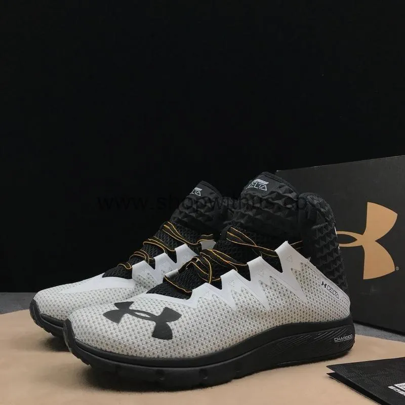 Under Armour x Project Rock Delta Training Shoes - Delta White/Black