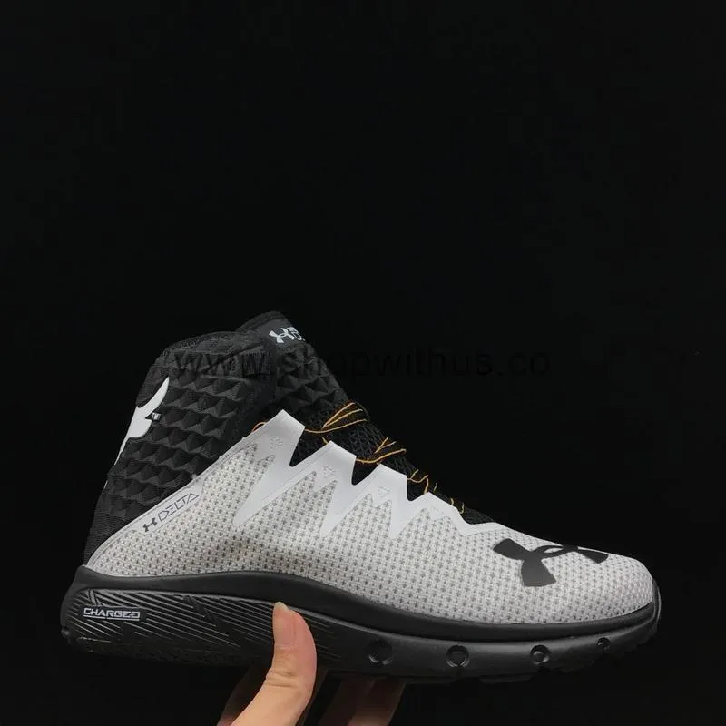 Under Armour x Project Rock Delta Training Shoes - Delta White/Black