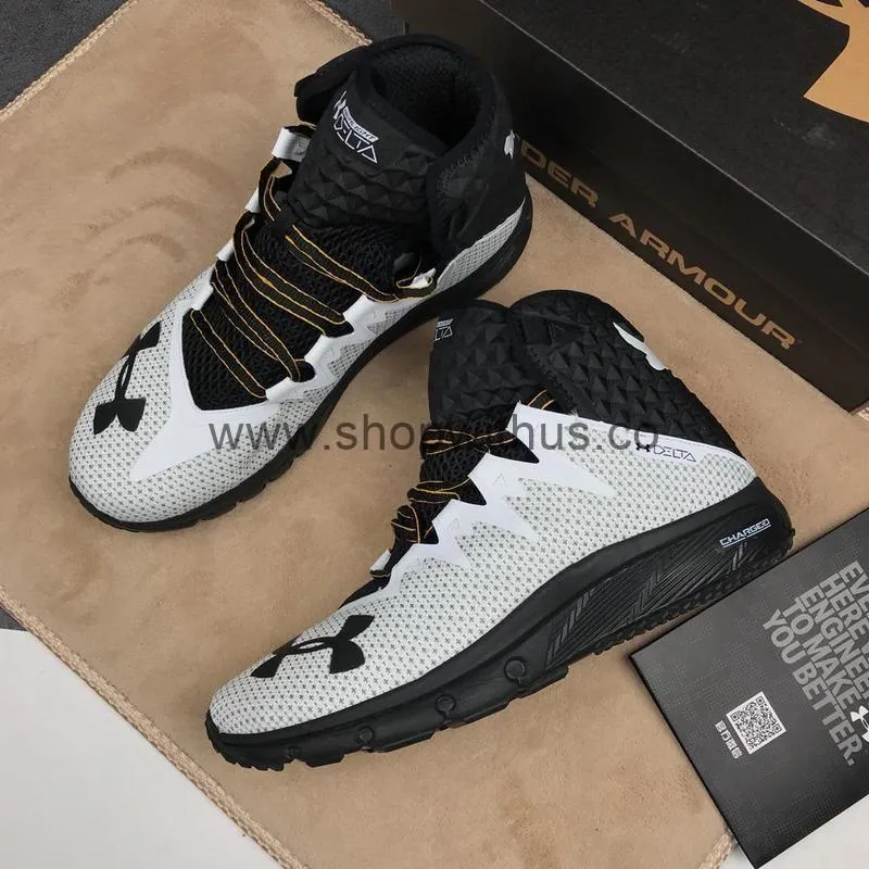 Under Armour x Project Rock Delta Training Shoes - Delta White/Black